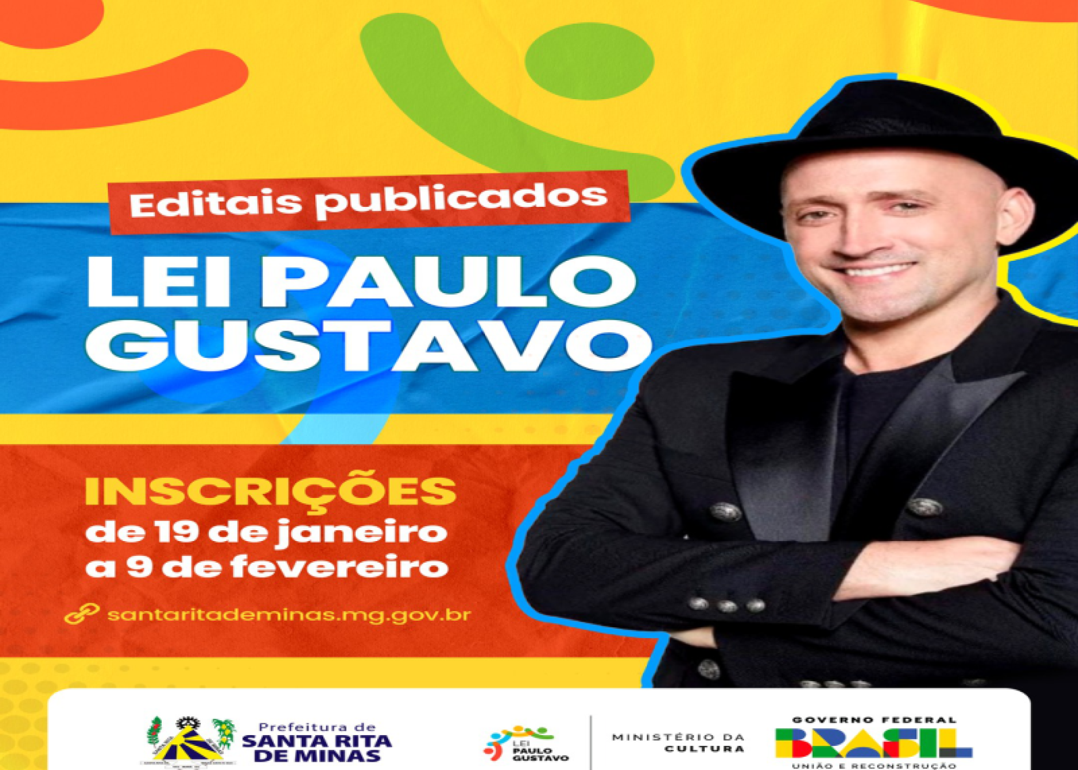 Editais Publicados Lei Paulo Gustavo